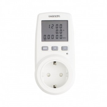 Medidor controlador de consumo eléctrico - 16A - 3680W 