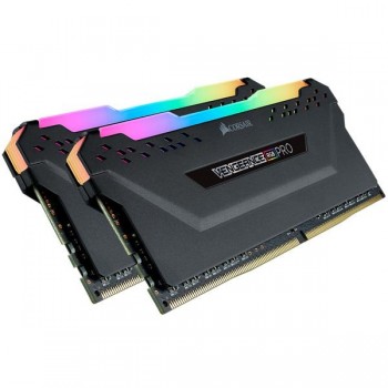 Memória RAM Corsair 16GB Vengeance RGB Pro 2x 8GB DDR4 3200MHz CL16 Black - CMW16GX4M2C3200C16