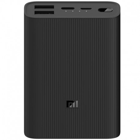 Powerbank Xiaomi Mi Power Bank 3 Ultra Compact 10000mAh Preta