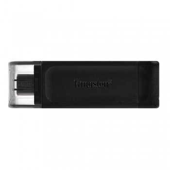 Pen Drive Kingston DataTraveler 70 128GB USB 3.2 Gen1 Preta