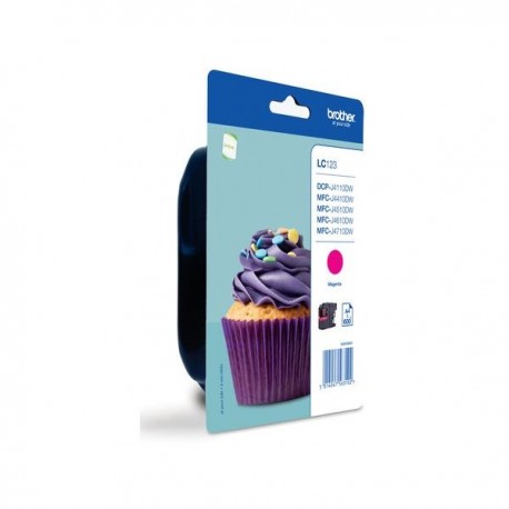 Tinteiro Original Brother LC123C