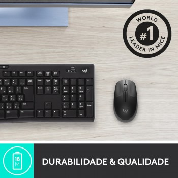 Rato Logitech M190 Wireless Preto