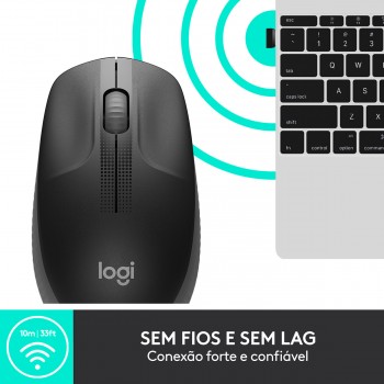 Rato Logitech M190 Wireless Preto