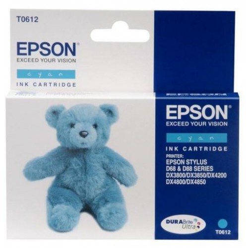 Tinteiro Original Epson T0612 Azul