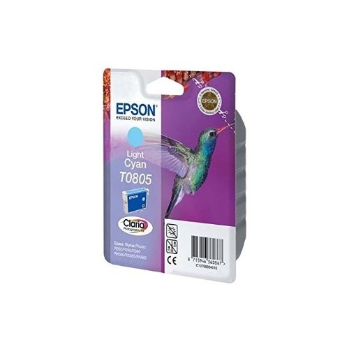 Tinteiro Original Epson T0805 Azul Claro