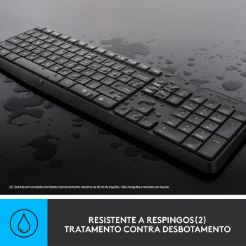 Teclado + Rato Logitech MK235 Wireless PT