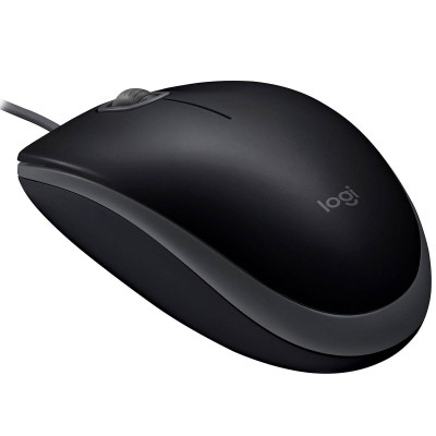 Rato Óptico Logitech B110 Silent 1000DPI Preto