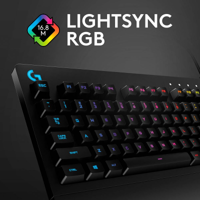 Teclado Logitech G213 Prodigy Gaming RGB LIGHTSYNC PT Preto