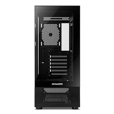 Caixa ATX Nox Hummer Vision Tempered Glass Preta Caixa ATX Nox Hummer Vision Tempered Glass Preta