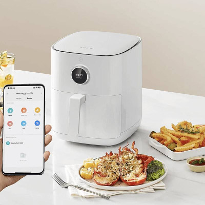 Fritadeira Air Fryer (Sem Óleo) Xiaomi Smart Air Fryer 4.5L 1500W Branca