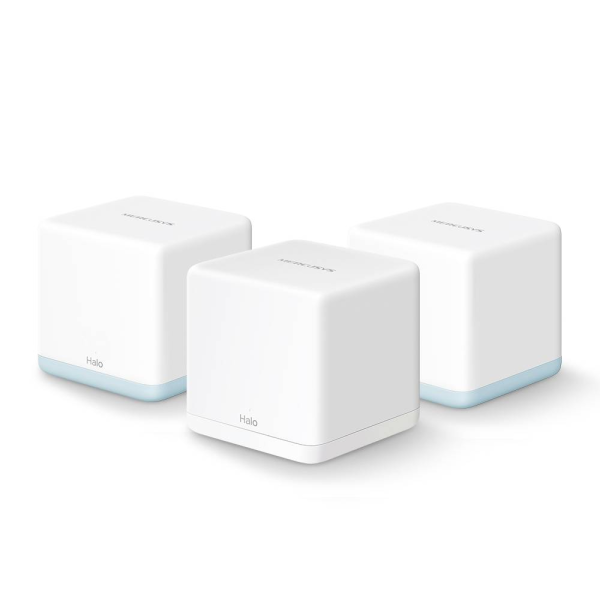 Sistema Mesh Mercusys Halo H32G AC1200 Dual-Band WiFi 5 Gigabit (Pack-3)
