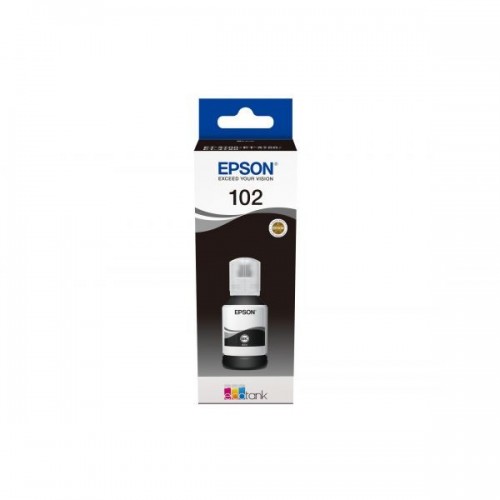 GARRAFA DE TINTA PIGMENTADA ORIGINAL EPSON 102 PRETO C13T03R140