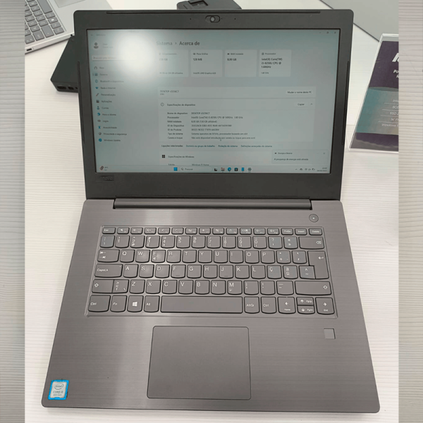 Portátil Lenovo V330 | i5 8Gen | 8GB DDR4 | 256GB SSD | 14" 1920x1080 | Win11PRO - Recondicionado