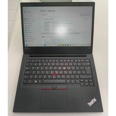 Portátil Lenovo E485 | R5 2500U | 8GB DDR4 | 128GB SSD | 14" 1920x1080 | Win11PRO - Recondicionado Portátil Lenovo E485 | R5 2500U | 8GB DDR4 | 128GB SSD | 14" 1920x1080 | Win11PRO - Recondicionado