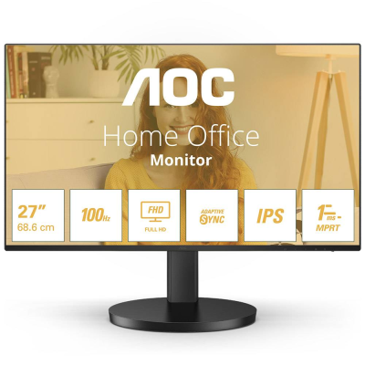 Monitor AOC 27B3HA2 IPS W-LED 27" FHD 16:9 100Hz VESA Adaptive Sync Monitor AOC 27B3HA2 IPS W-LED 27" FHD 16:9 100Hz VESA Adaptive Sync