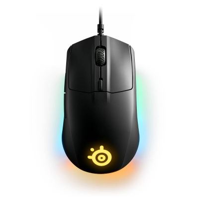 Rato Óptico Steelseries Rival 3 8500DPI Preto Rato Óptico Steelseries Rival 3 8500DPI Preto