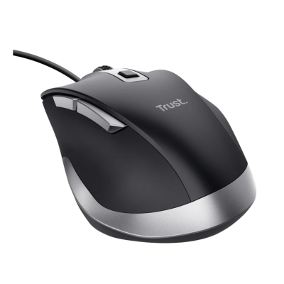 Rato Trust Fyda Eco 5000 DPI Preto/Cinzento