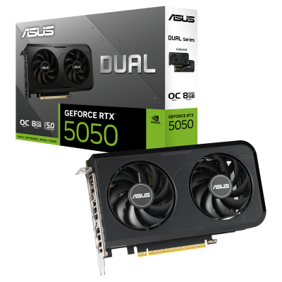 Placa Gráfica Asus GeForce RTX 5050 DUAL OC 8GB DLSS4