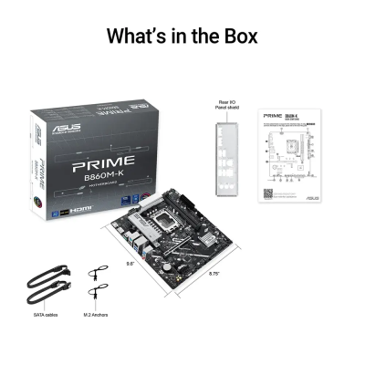 Motherboard Micro-ATX Asus Prime B860M-K Skt1851