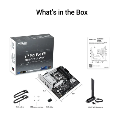 Motherboard Micro-ATX Asus Prime B860M-A WiFi Skt1851