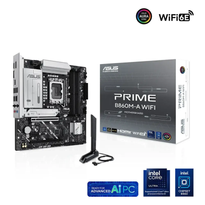 Motherboard Micro-ATX Asus Prime B860M-A WiFi Skt1851