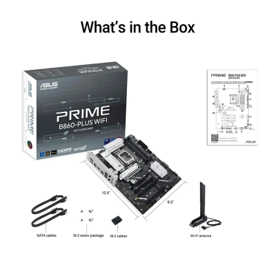 Motherboard ATX Asus Prime B860-Plus WiFi Skt1851