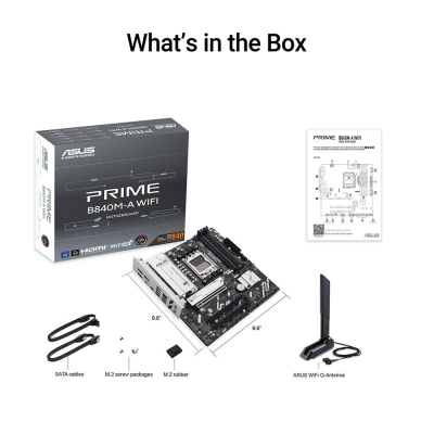 Motherboard Micro-ATX Asus Prime B840M-A WiFi SktAM5