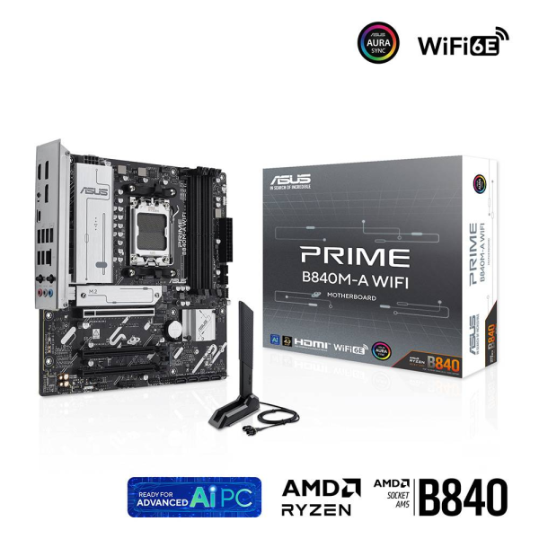 Motherboard Micro-ATX Asus Prime B840M-A WiFi SktAM5
