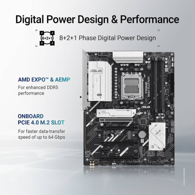 Motherboard ATX Asus Prime B840-Plus WiFi SktAM5