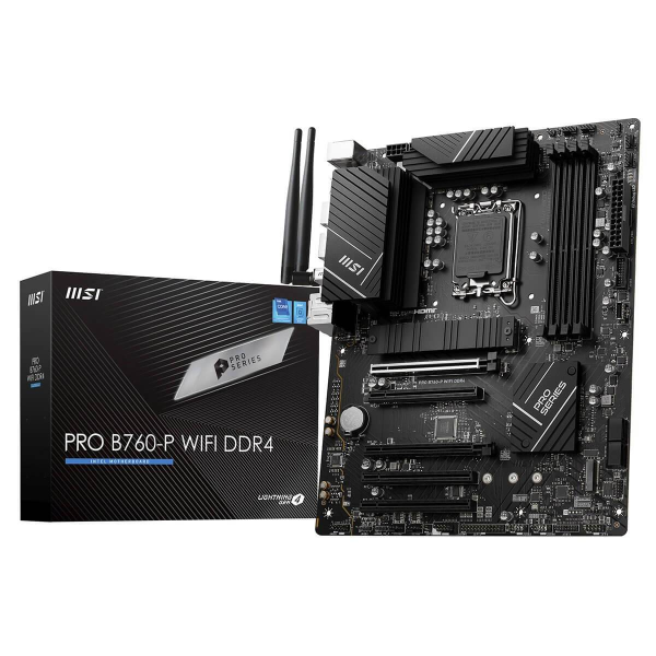 Motherboard ATX MSI Pro B760-P WiFi DDR4 Skt1700