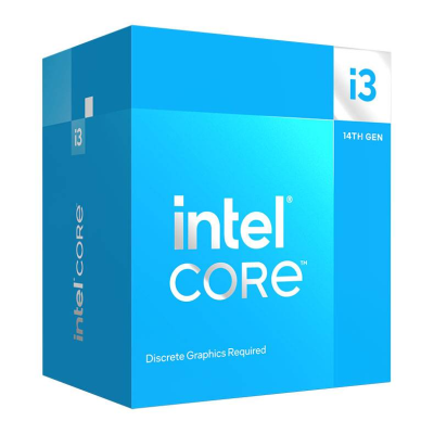 Processador Intel Core i3-14100F (14ª Geração) "Raptor Lake Refresh" 4-Core 3.5GHz c/Turbo 4.7GHz 12MB Cache Skt1700