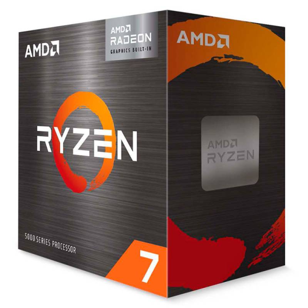 Processador AMD Ryzen 7 5700G "Zen 3" 8-Core 3.8GHz c/ Turbo 4.6GHz 20MB Cache SktAM4