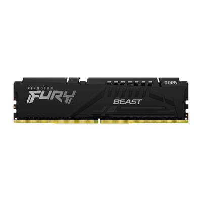 Memória RAM UDIMM Kingston Fury Beast 16GB (1x16GB) DDR5-5600MHz (Intel XMP) CL40 (40-40-40) 1.25V 1Rx8 Preta