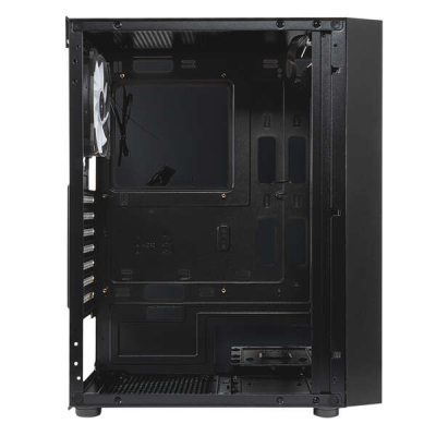 Caixa Unyka ATX Glayze Rgb Gaming Preto