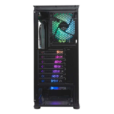 Caixa Unyka ATX Glayze Rgb Gaming Preto