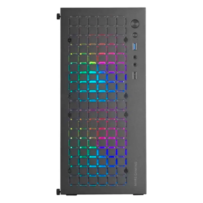 Caixa Micro-ATX Mars Gaming MC-CORE FRGB Preta