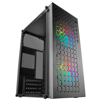 Caixa Micro-ATX Mars Gaming MC-CORE FRGB Preta