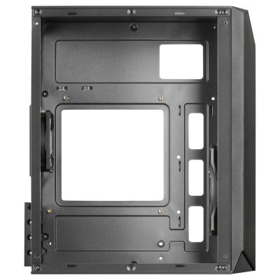 Caixa Micro-ATX Mars Gaming MC-S1 FRGB Tempered Glass Preta