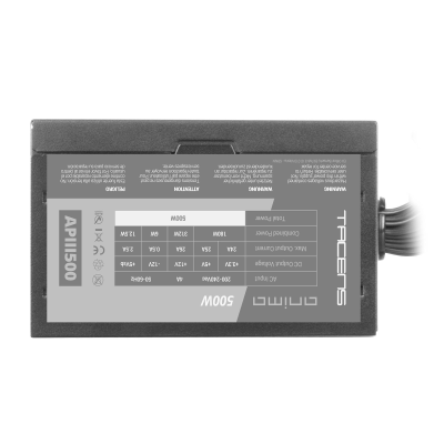 Fonte de Alimentação ATX Tacens Anima APIII500 500W 80 Plus Bronze Preta