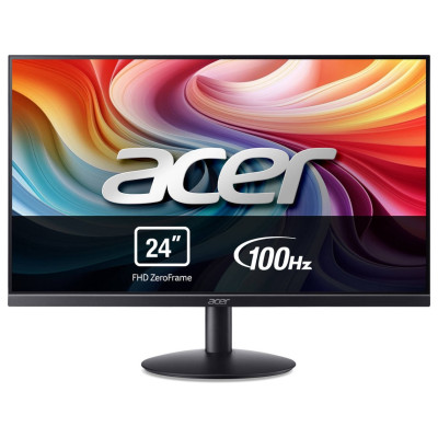 Monitor Acer SA242YH1BI 23,8" FullHD 100Hz VA 4ms Preto HDMI VGA VESA