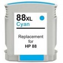 Tinteiro Compatível HP 88 Azul