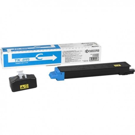 Toner Original Kyocera TK895C - 6000 páginas