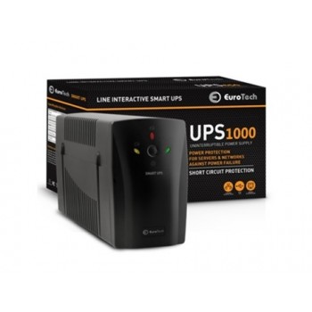 Eurotech Smart UPS 1000VA - UPS1000EU - 1000 VA / 600W