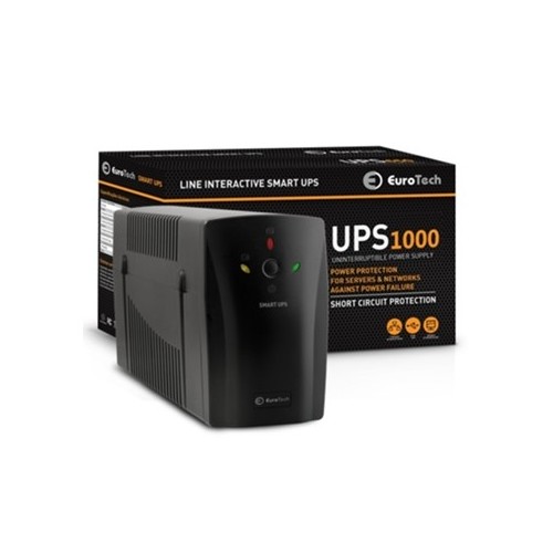 Eurotech Smart UPS 1000VA - UPS1000EU - 1000 VA / 600W