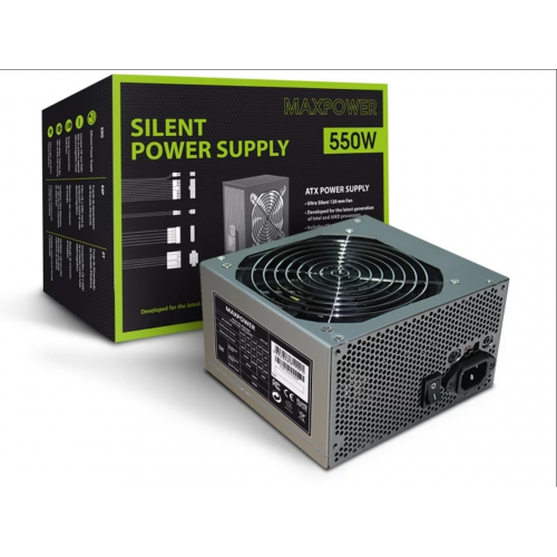 Eurotech Maxpower Silent Power Supply 550W