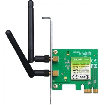 Placa Rede TP-Link Wireless N 300Mbps PCI-e